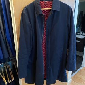 Blue raincoat from Spanish brand el Ganso - size 40 US (50 EUR)